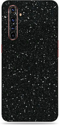 AsSkin Real me X50 Pro, realme x50 pro Mobile Skin(Ultra Super Black Glitter Skin With High Gloss Finish).,.)