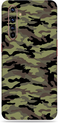 BUGGU Realme X50 Pro Mobile Skin(Ultra Super Camo Green Skin With High Matte Finish., Mobile Skin (Back+Side+Camera))