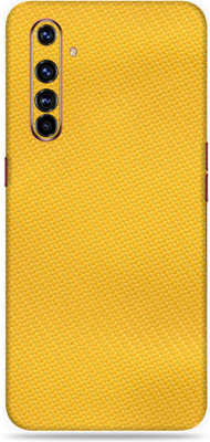 Jeeva Creation Realme X50 Pro, real me x 50 pro Mobile Skin(Ultra Super Yellow Carbon Fiber Skin With High Matte Finish.)