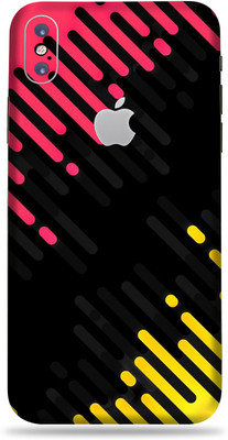 AsSkin Apple iPhone X, Apple iPhone X Mobile Skin(Ultra Super abstract lines With High Matte Finish.)