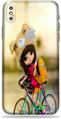 AsSkin Apple iPhone X Mobile Skin(Ultra cutie pie girl Skin With High Matte Finish..)
