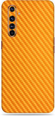 BugguSkin Realme X50 Pro, realme x50 pro Mobile Skin(Ultra Super Golden Carbon Fiber Skin With High Matte Finish., Mobile Skin (Back+Side+Camera))