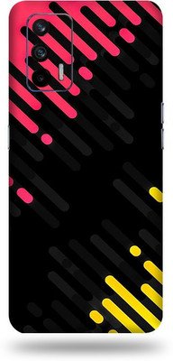 AsSkin Realme X7 Max Mobile Skin(Ultra Super Abstract Lines With High Matte Finish.)
