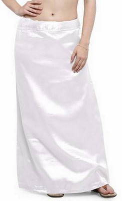 AMBAJI FASHION COLLECTIONS PURE SATIN PETTICOAT Q141 Satin Blend Petticoat(Free)