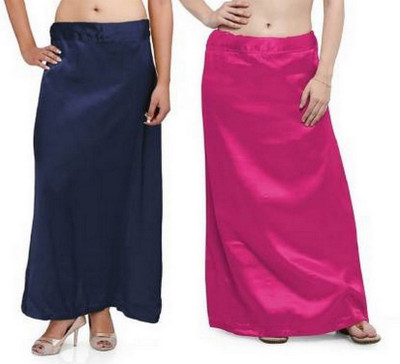 KAVYA DESIGNERS SR BG SHN KV45 Satin Blend Petticoat(Free)