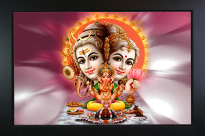 RV SALES shiv parivar Religious Frame