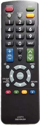 Ehop GB016WJSA Sharp LED LCD TV Universal Remote Control Compatible for Sharp LED LCD Black Remote Controller(Black)