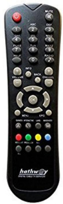 Ehop Unic Best Quality Set Top Box RMT34 Hathway Remote Controller(Black)