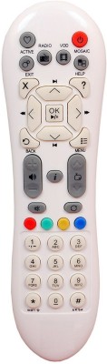 Ehop Best Quality Set Top Box RMT15 Videocon Remote Controller(White)