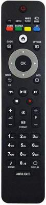 Ehop Remote Compatible with All LED/LCD/HD TV Remote Control Model No :- UN154 Philips Remote Controller(Black)