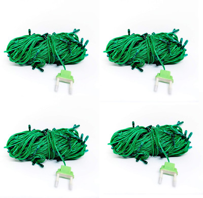 Ascension 50 LEDs 13 m Green Steady String Rice Lights(Pack of 4)