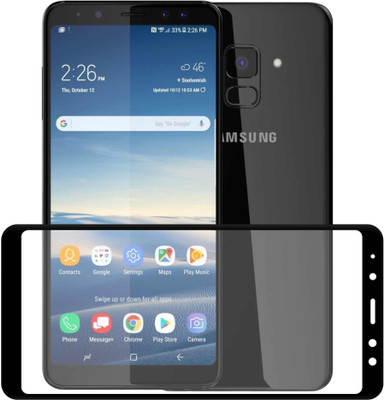 CASE CREATION Edge To Edge Tempered Glass for Samsung Galaxy J6(Pack of 1)