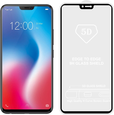 CASE CREATION Edge To Edge Tempered Glass for Vivo V9(Pack of 1)