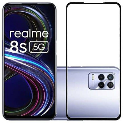 LIKEDESIGN Edge To Edge Tempered Glass for Realme 8s 5G, Oppo A53, Oppo A33, Mi Rredmi Note 9, Realme 7, Realme Narzo 20 Pro, Realme 6, Realme 6i, Realme 7i, OPPO F11 PRO, OPPO A52, Realme Narzo 30 Pro, POCO M3 Pro, POCO M3 Pro 5G, Realme Narzo 30 Pro 5G, Realme Narzo 30 5G(Pack of 1)
