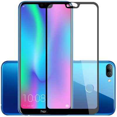 Case Creation Edge To Edge Tempered Glass for Honor 9N(Pack of 1)