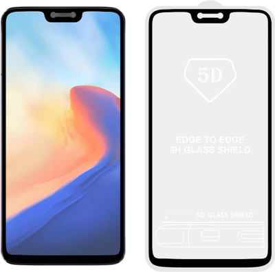 CASE CREATION Edge To Edge Tempered Glass for OnePlus 6(Pack of 1)