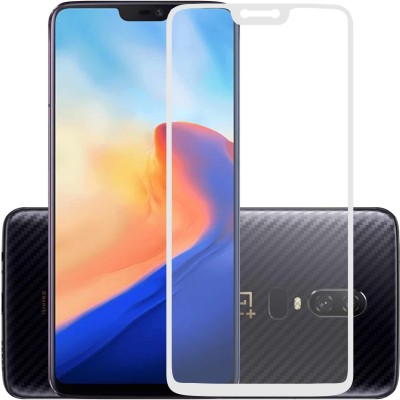 CASE CREATION Edge To Edge Tempered Glass for OnePlus 6(Pack of 1)