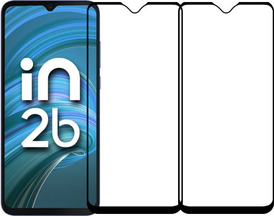 Karpine Edge To Edge Tempered Glass for Micromax In 2B(Pack of 2)