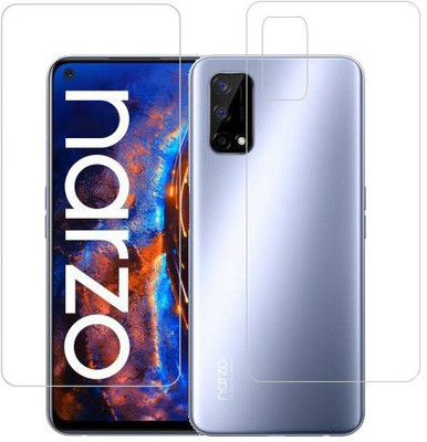 ECMERED Front and Back Screen Guard for Realme Narzo 30 Pro(Pack of 1)