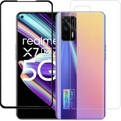 ECMERED Front and Back Screen Guard for Realme X7 Max(Pack of 1)