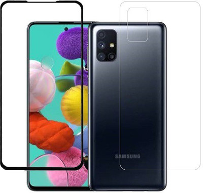 ECMERED Front and Back Screen Guard for Samsung Galaxy M51, Samsung M51(Pack of 1)