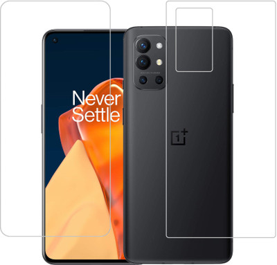 ECMERED Front and Back Screen Guard for OnePlus 9R(Pack of 1)
