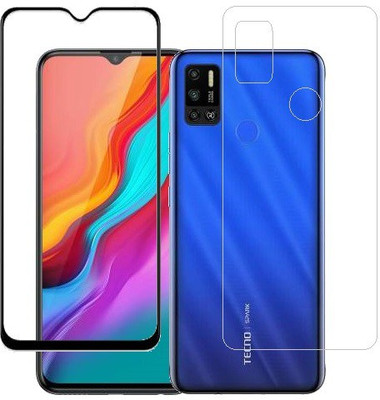 ECMERED Front and Back Screen Guard for Tecno Spark 6 Air(Pack of 1)