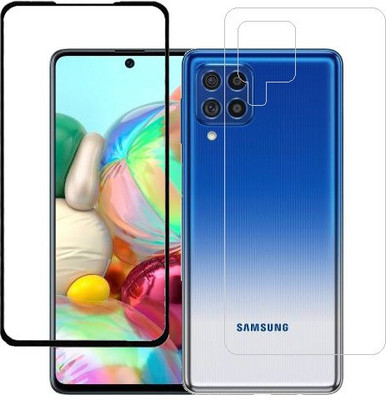 ECMERED Front and Back Screen Guard for Samsung Galaxy F62, Samsung F62(Pack of 1)