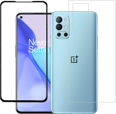 ECMERED Front and Back Screen Guard for OnePlus 9R(Pack of 1)
