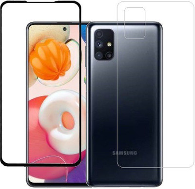ECMERED Front and Back Screen Guard for Samsung Galaxy M51, Samsung M51(Pack of 1)