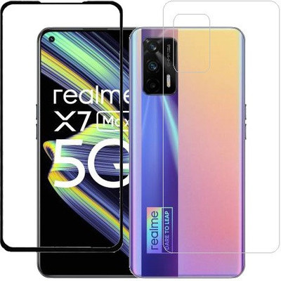 ECMERED Front and Back Screen Guard for Realme X7 Max(Pack of 1)
