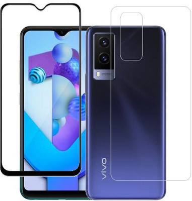 ECMERED Front and Back Screen Guard for Vivo V21E(Pack of 1)