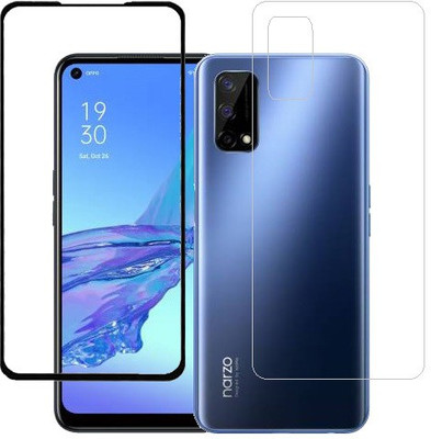 ECMERED Front and Back Screen Guard for Realme Narzo 30 Pro(Pack of 1)