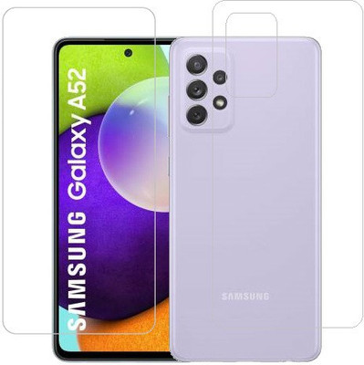 ECMERED Front and Back Screen Guard for Samsung Galaxy A52, Samsung A52, Samsung Galaxy A52S, Samsung A52S(Pack of 1)