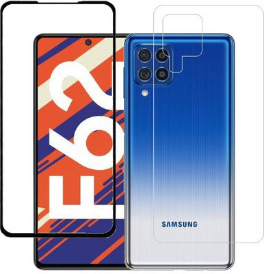 ECMERED Front and Back Screen Guard for Samsung Galaxy F62, Samsung F62(Pack of 1)