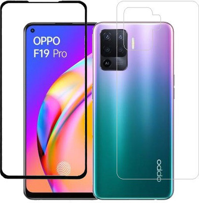 ECMERED Front and Back Screen Guard for Oppo F19 Pro(Pack of 1)