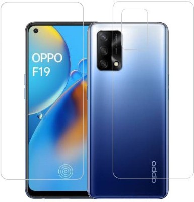 ECMERED Front and Back Screen Guard for Oppo F19(Pack of 1)