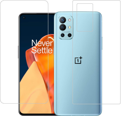 ECMERED Front and Back Screen Guard for OnePlus 9R(Pack of 1)