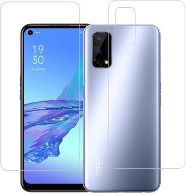 ECMERED Front and Back Screen Guard for Realme Narzo 30 Pro(Pack of 1)