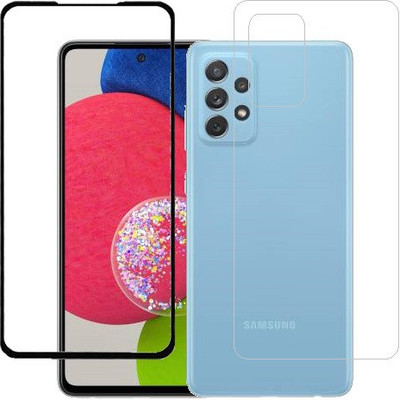ECMERED Front and Back Screen Guard for Samsung Galaxy A52(Pack of 1)