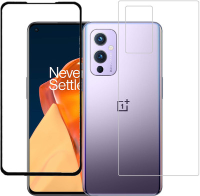 ECMERED Front and Back Screen Guard for OnePlus 9(Pack of 1)