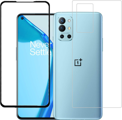 ECMERED Front and Back Screen Guard for OnePlus 9R(Pack of 1)