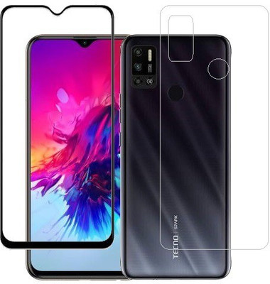 ECMERED Front and Back Screen Guard for Tecno Spark 6 Air(Pack of 1)