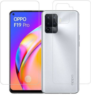 ECMERED Front and Back Screen Guard for Oppo F19 Pro(Pack of 1)