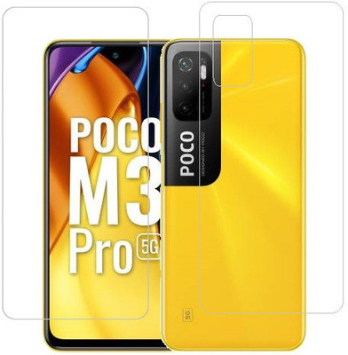 ECMERED Front and Back Screen Guard for Poco M3 Pro(Pack of 1)