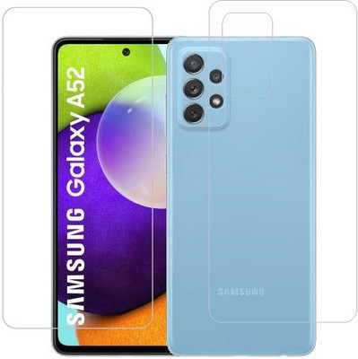 ECMERED Front and Back Screen Guard for Samsung Galaxy A52, Samsung A52, Samsung Galaxy A52S, Samsung A52S(Pack of 1)