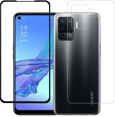 ECMERED Front and Back Screen Guard for Oppo F19 Pro(Pack of 1)