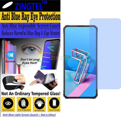 ZINGTEL Impossible Screen Guard for ASUS ZENFONE7 PRO (Impossible UV AntiBlue Light)(Pack of 1)