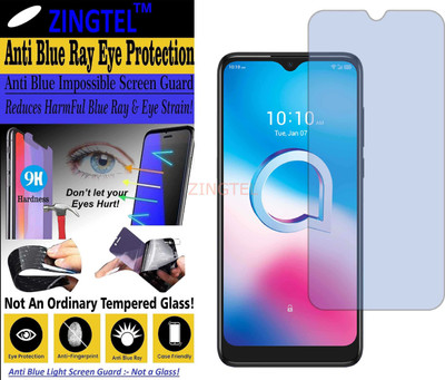 ZINGTEL Impossible Screen Guard for ALCATEL 3L 2020 (Impossible UV AntiBlue Light)(Pack of 1)
