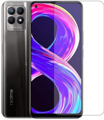 Express Buy Tempered Glass Guard for Realme 8i(Pack of 1)